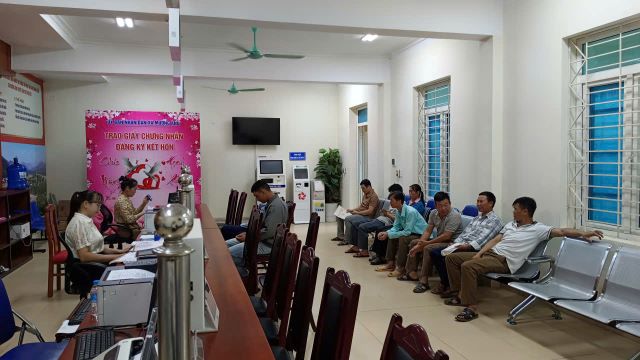 Trung tâm Phục vụ hành chính công xã Mường Ảng ngày 29/7/2026
