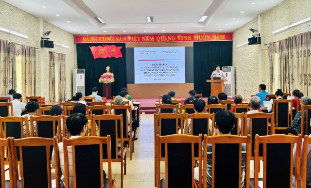 Hội thảo xin ý kiến hoàn thiện thống nhất hồ sơ đăng ký nhãn hiệu chứng nhận "Bưởi da xanh Mường Ảng"