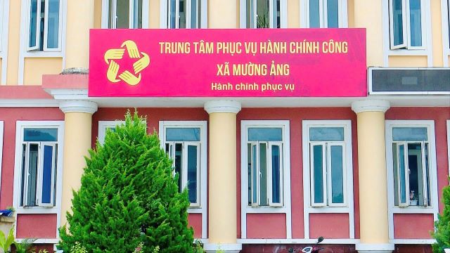 Tỷ lệ số hóa hồ sơ trực tuyến của xã Mường Ảng đạt 100%