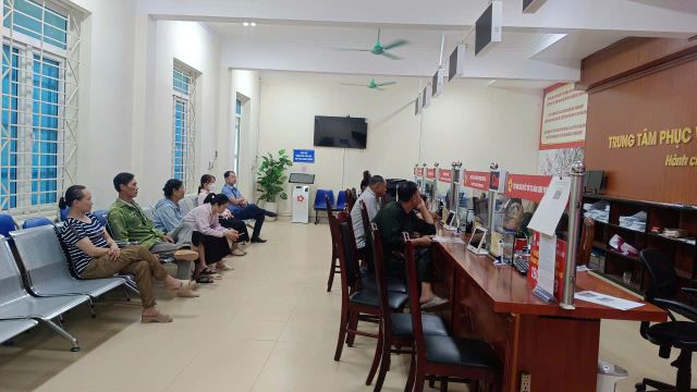 Trung tâm Phục vụ hành chính công xã Mường Ảng ngày 16/9/2026