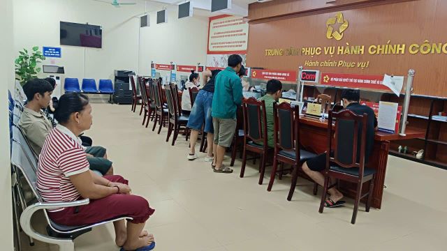 Trung tâm Phục vụ hành chính công xã Mường Ảng ngày 18/9/2026