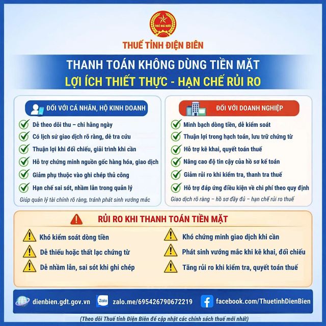 Thanh toán không dùng tiền mặt - Giúp minh bạch giao dịch, hạn chế rủi ro