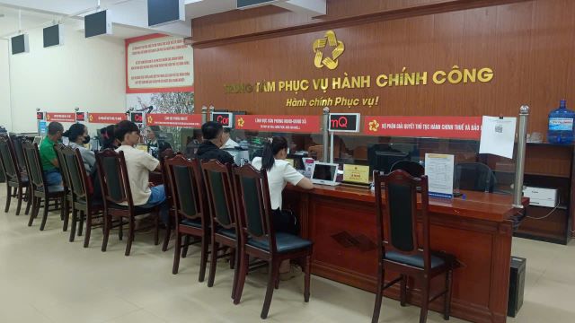 Trung tâm Phục vụ hành chính công xã Mường Ảng ngày 03/06/2026