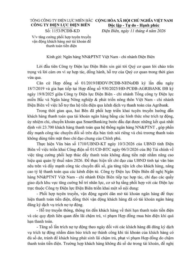 Thanh toán tiền điện nhanh gọn - Không cần tiền mặt